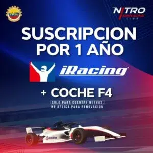 iRacing por 1 ano + Coche F4